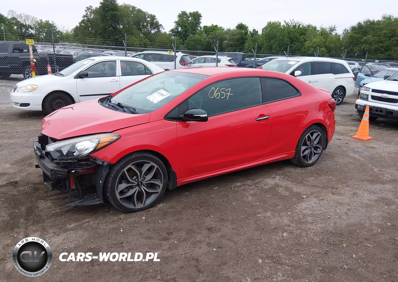 2014 Kia Forte Koup Sx VIN:KNAFZ6A39E5220630 - 2