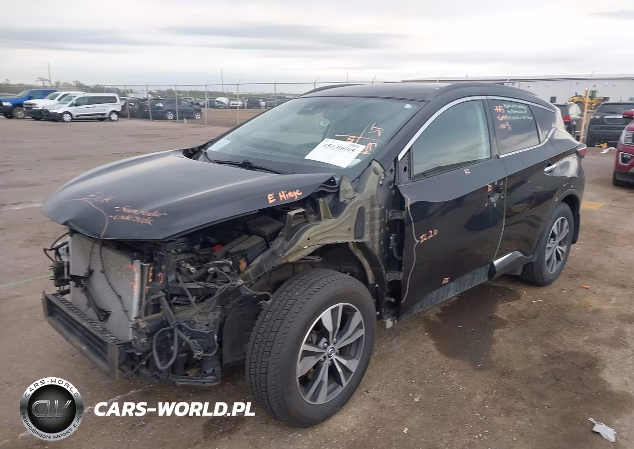 2020 Nissan Murano Sv Intelligent Awd VIN:5N1AZ2BS6LN170225 - 2