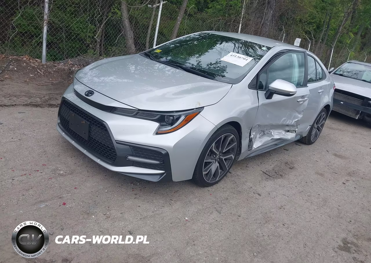 2020 Toyota Corolla Se VIN:5YFS4RCE5LP047625 - 2