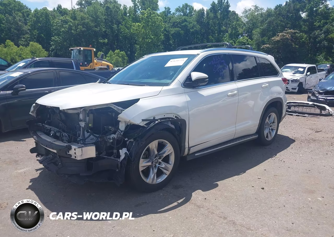 2019 Toyota Highlander Limited VIN:5TDYZRFH6KS324936 - 2