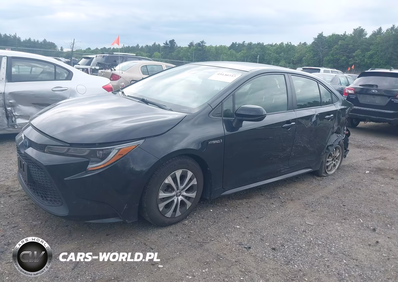 2021 Toyota Corolla Hybrid Le VIN:JTDEAMDE4MJ009915 - 2