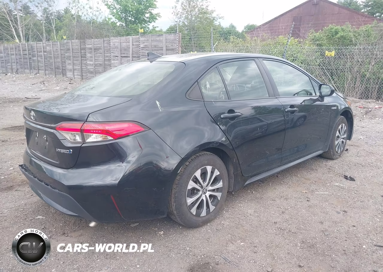 2021 Toyota Corolla Hybrid Le VIN:JTDEAMDE4MJ009915 - 4