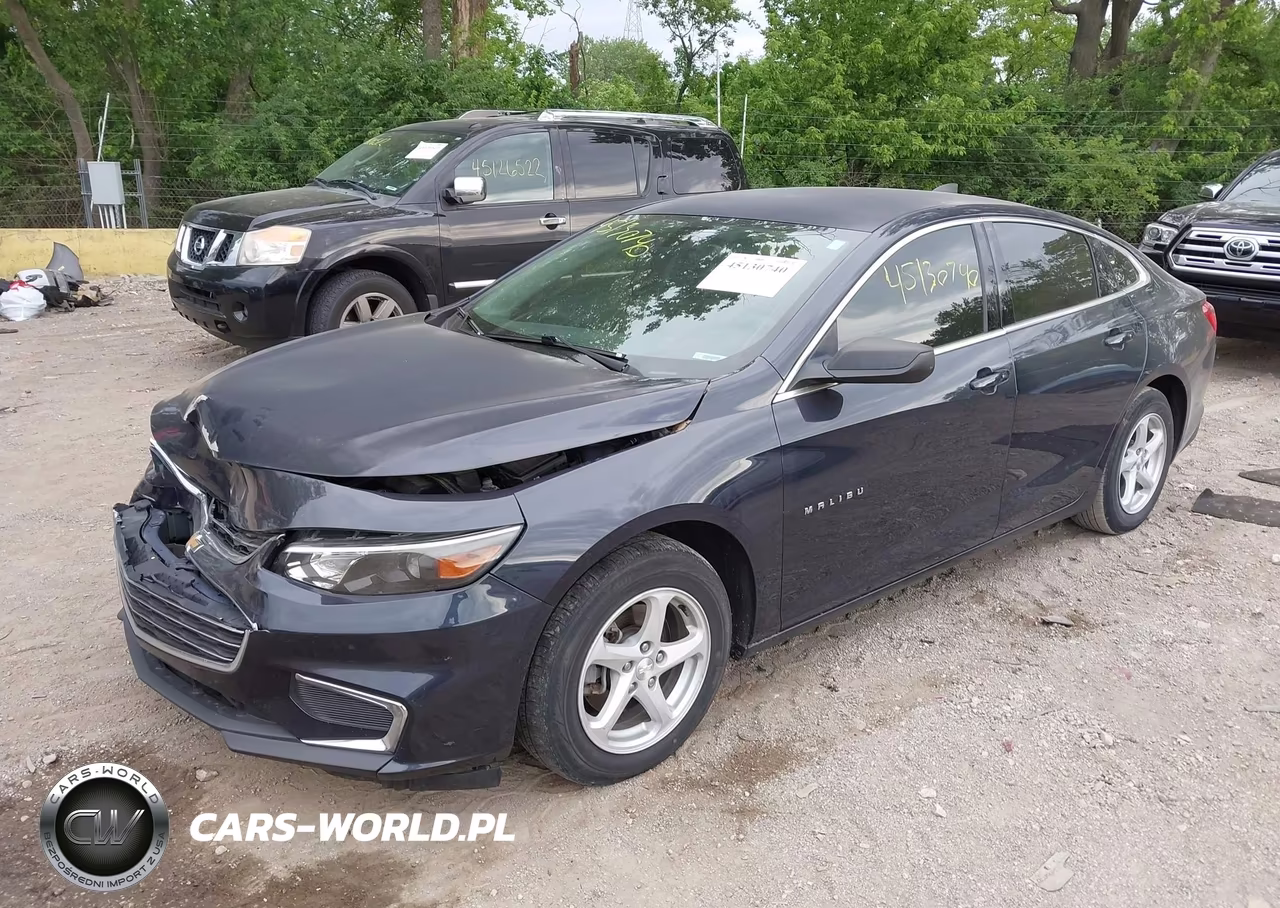 2016 Chevrolet Malibu Ls VIN:1G1ZB5ST9GF203846 - 2
