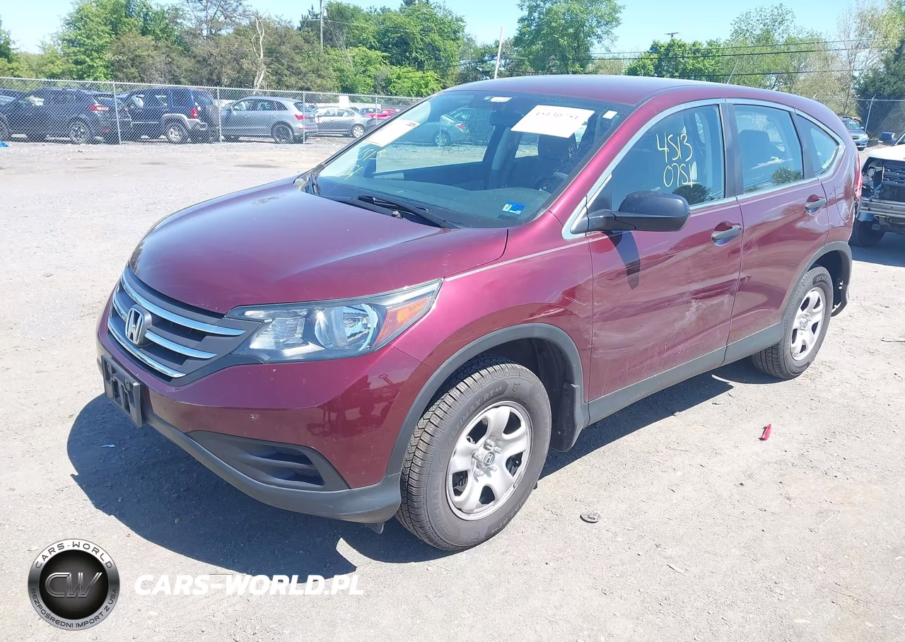 2014 Honda Cr-V Lx VIN:5J6RM4H37EL058981 - 2