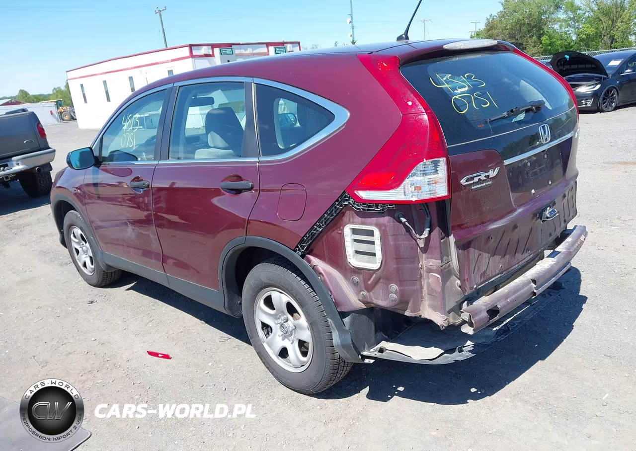 2014 Honda Cr-V Lx VIN:5J6RM4H37EL058981 - 3