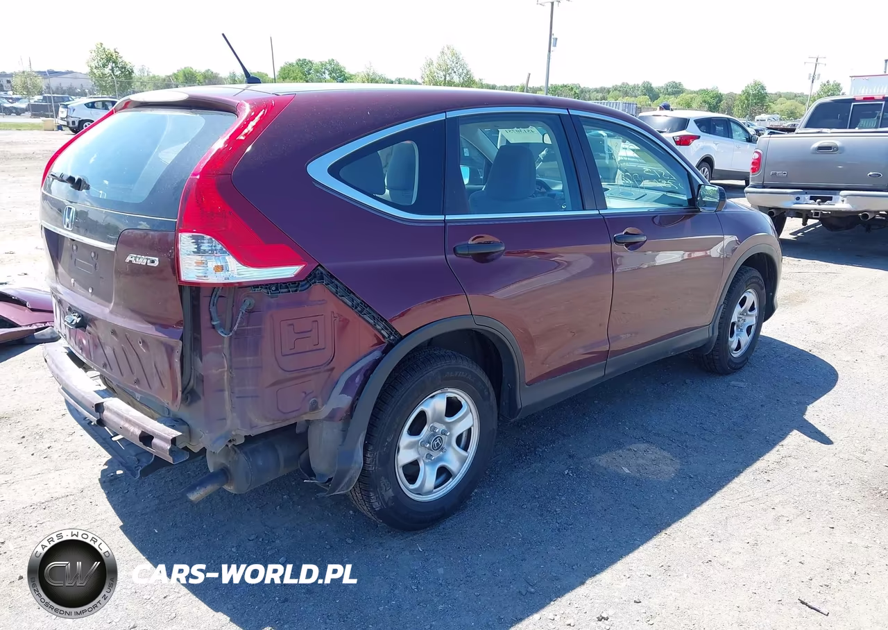 2014 Honda Cr-V Lx VIN:5J6RM4H37EL058981 - 4