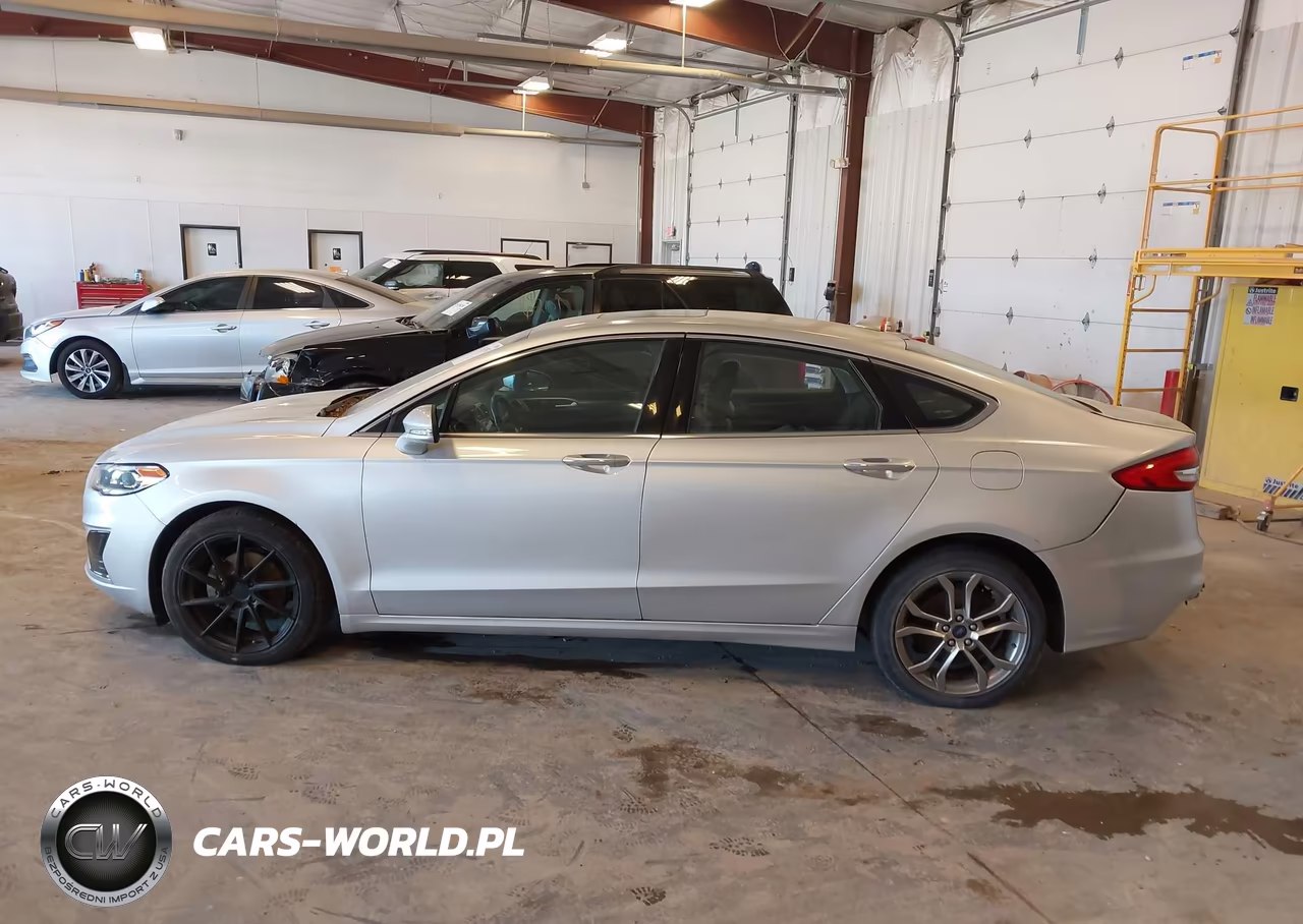 2019 Ford Fusion Sel VIN:3FA6P0CD9KR139122 - 14