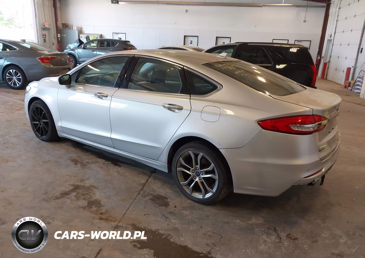 2019 Ford Fusion Sel VIN:3FA6P0CD9KR139122 - 3