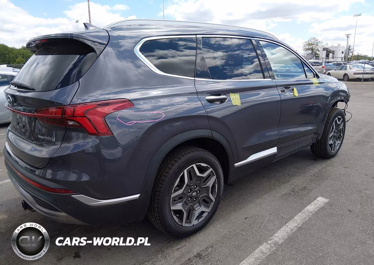 2021 Hyundai Santa Fe Hybrid Limited VIN:KM8S5DA19MU013106 - 4