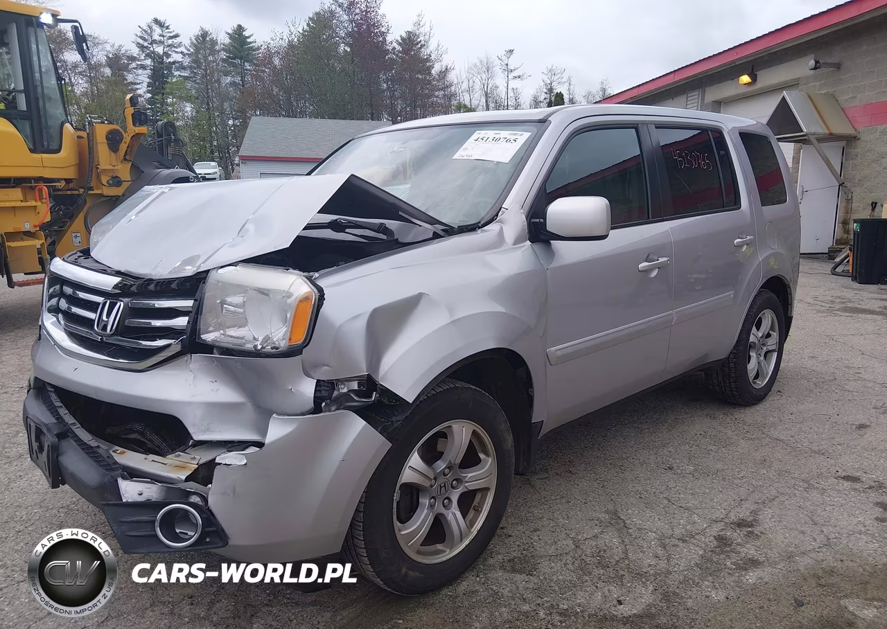 2015 Honda Pilot Ex-L VIN:5FNYF4H5XFB060709 - 2