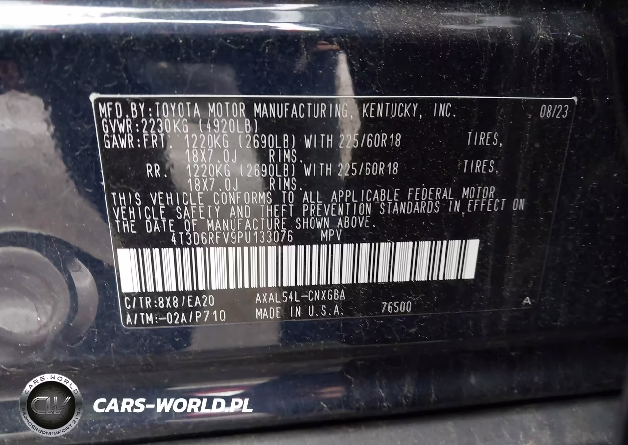 2023 Toyota Rav4 Hybrid Limited VIN:4T3D6RFV9PU133076 - 9