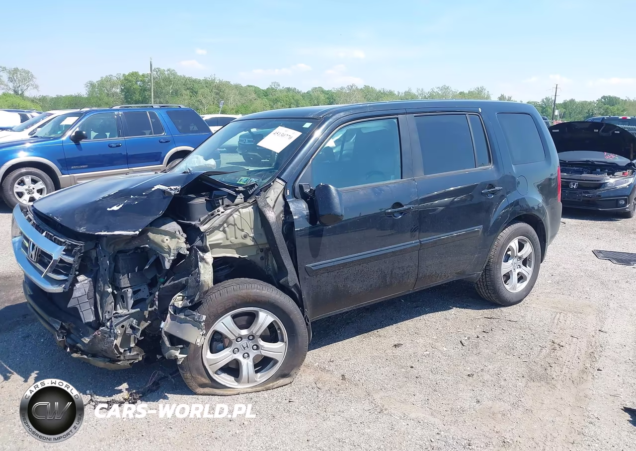 2015 Honda Pilot Ex-L VIN:5FNYF4H78FB027077 - 2