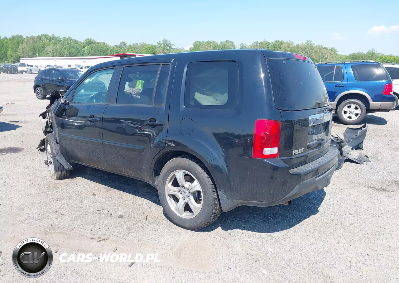 2015 Honda Pilot Ex-L VIN:5FNYF4H78FB027077 - 3