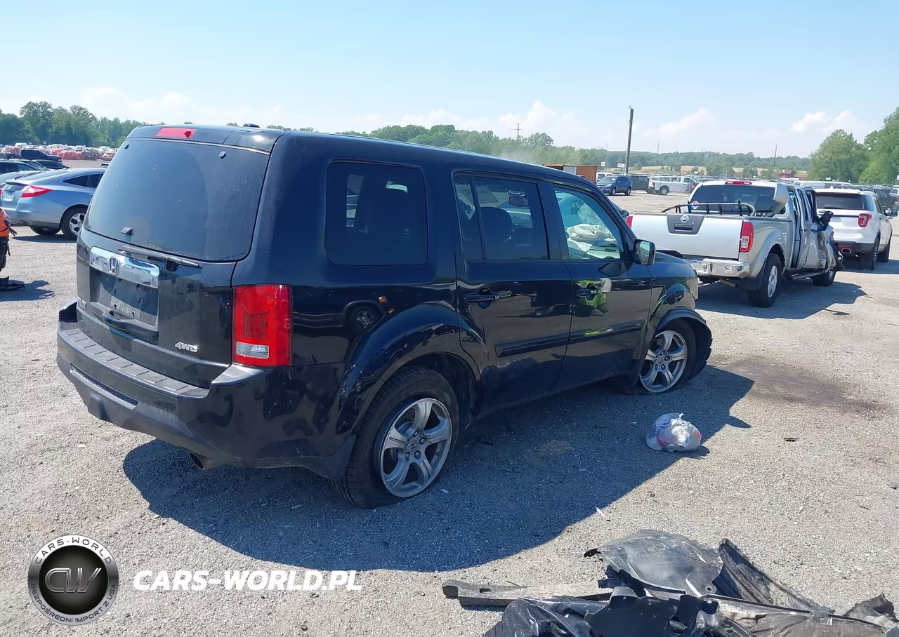 2015 Honda Pilot Ex-L VIN:5FNYF4H78FB027077 - 4
