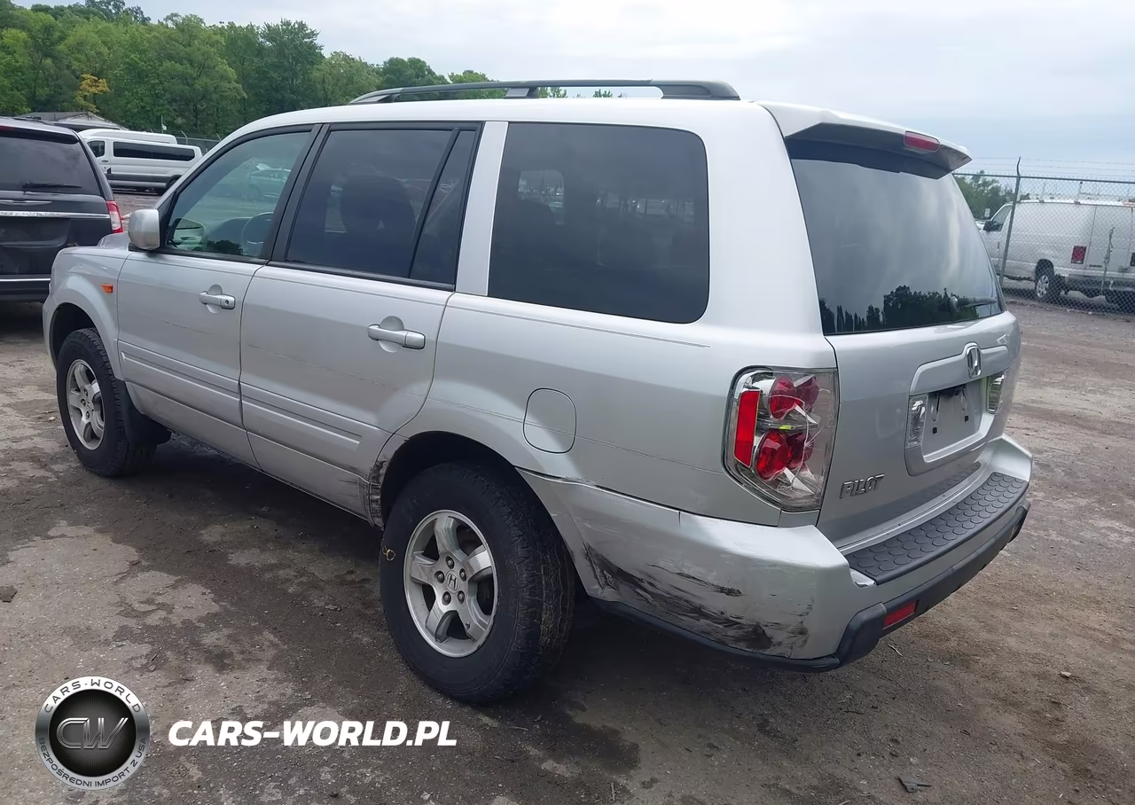 2007 Honda Pilot Ex-L VIN:5FNYF28547B043913 - 3