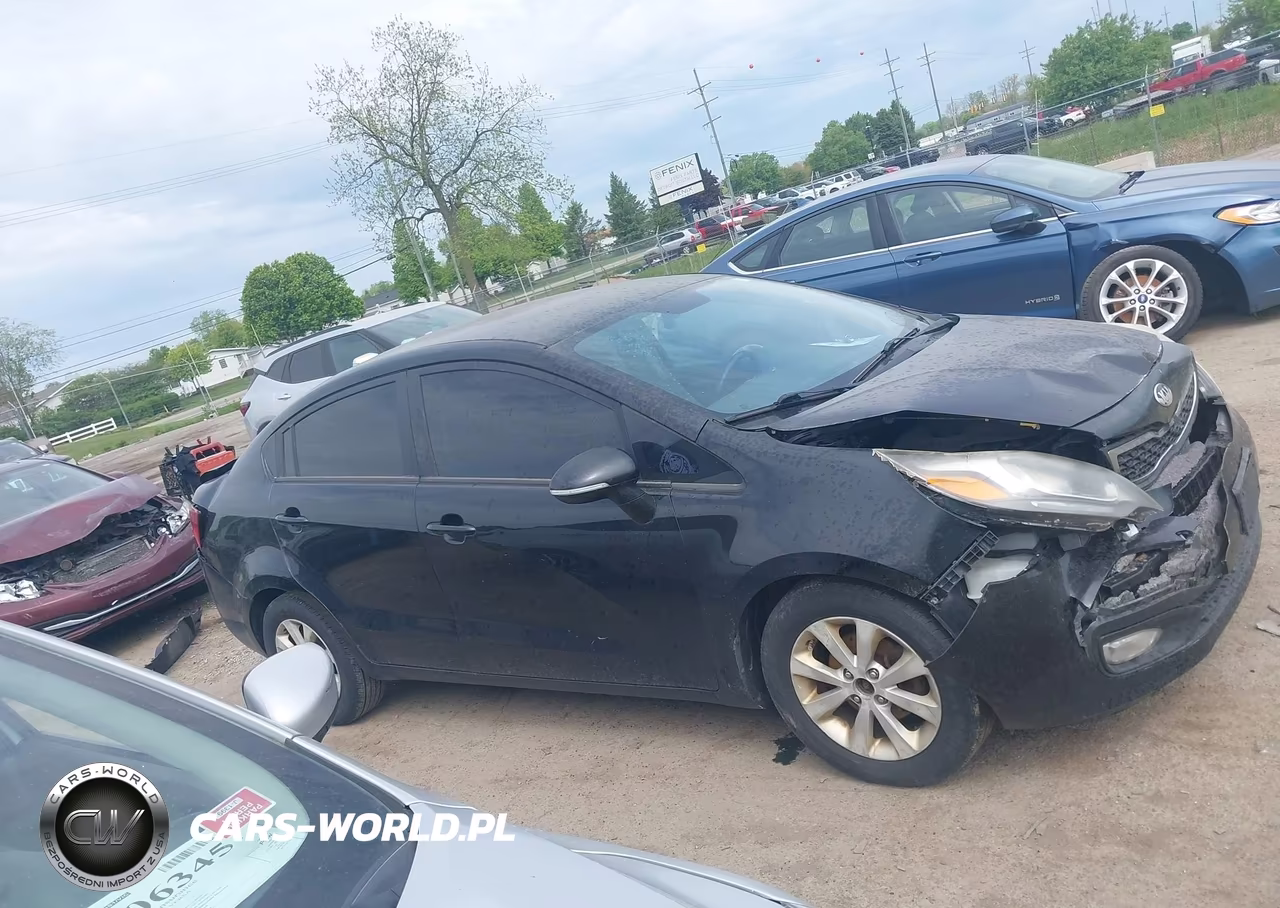 2013 Kia Rio Ex VIN:KNADN4A36D6302007 - 13
