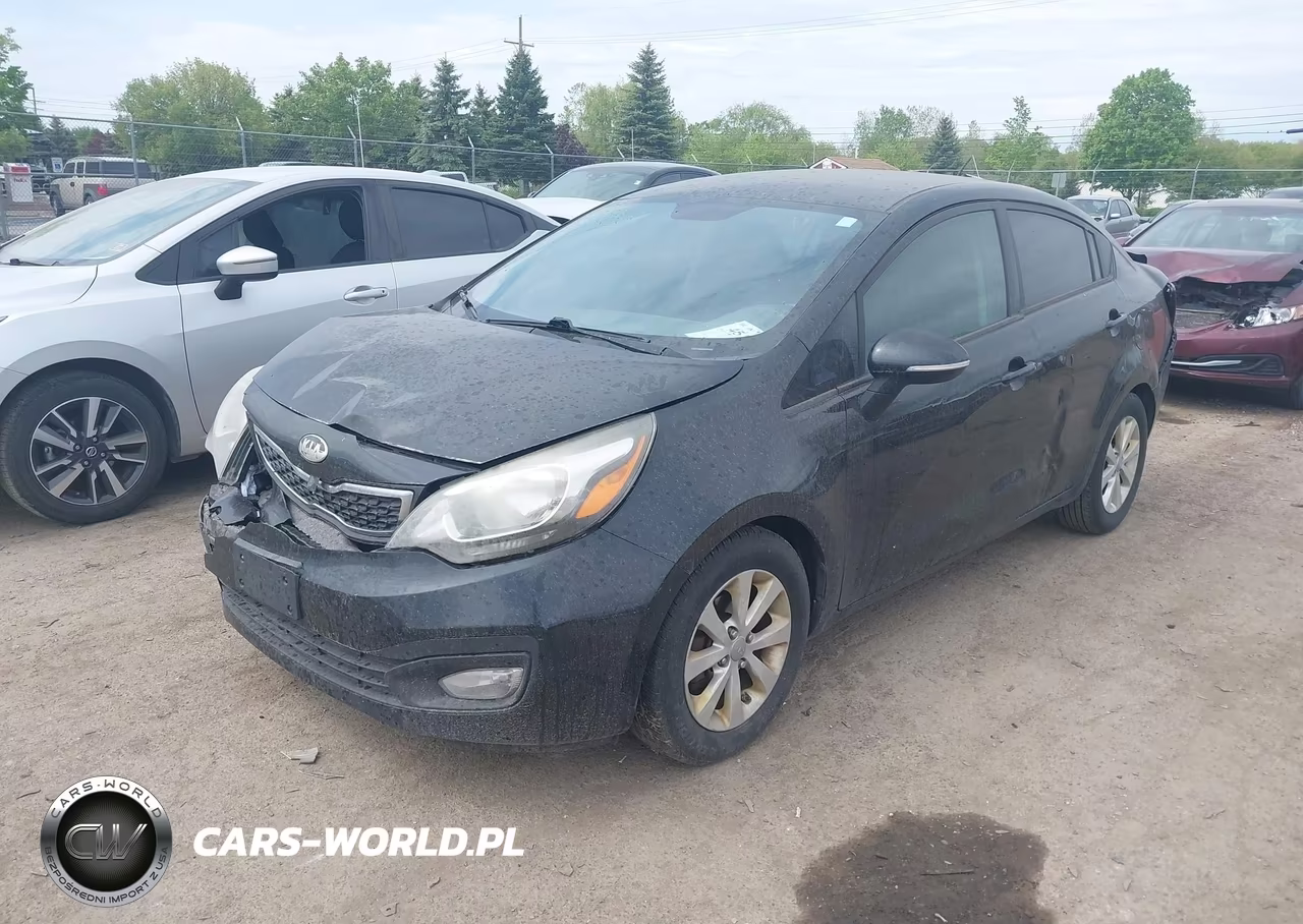 2013 Kia Rio Ex VIN:KNADN4A36D6302007 - 2