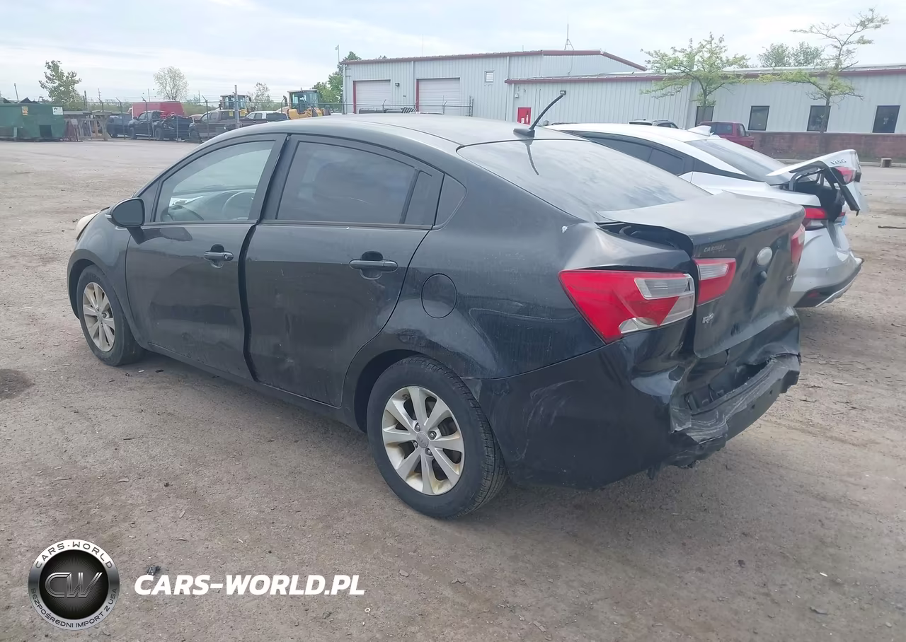 2013 Kia Rio Ex VIN:KNADN4A36D6302007 - 3
