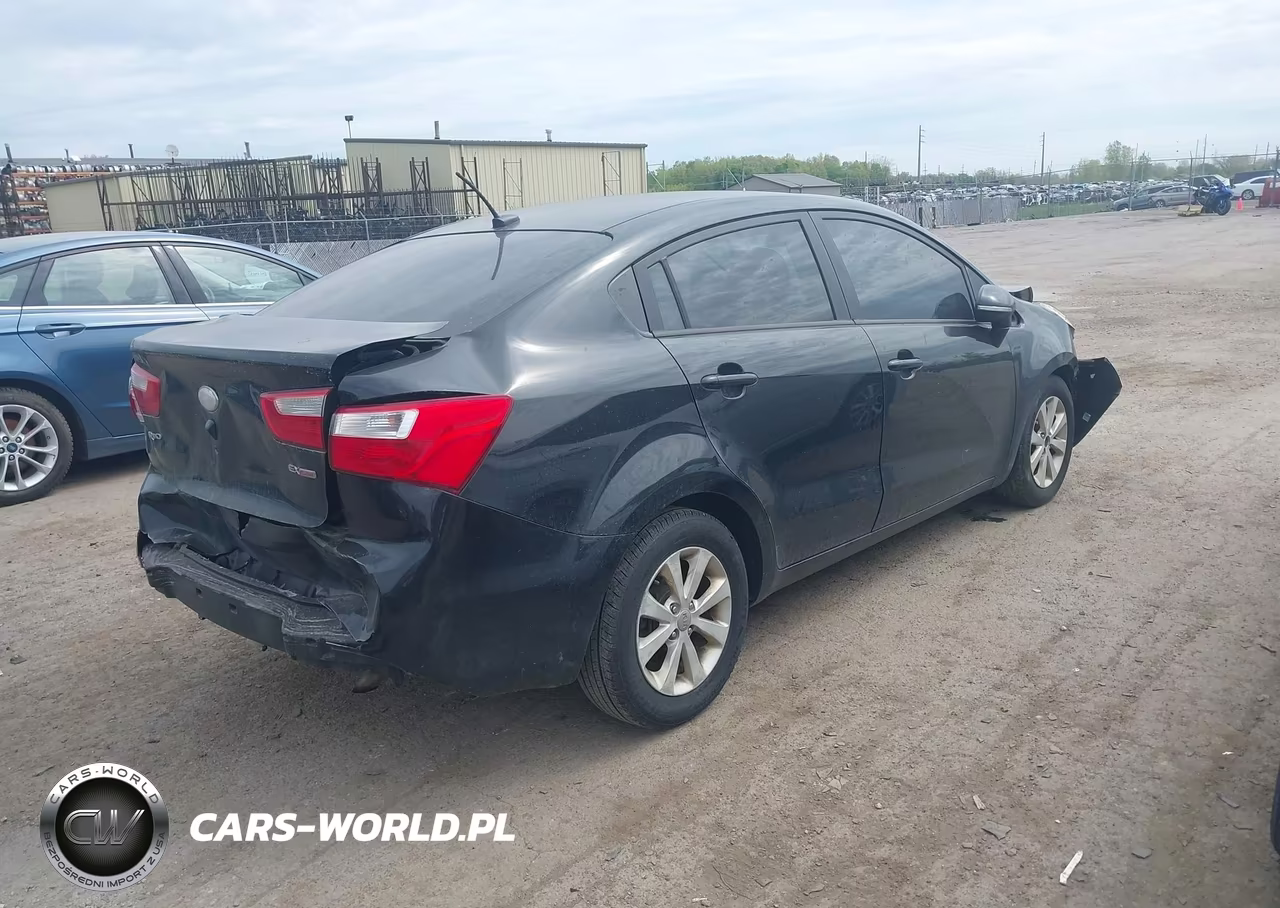 2013 Kia Rio Ex VIN:KNADN4A36D6302007 - 4