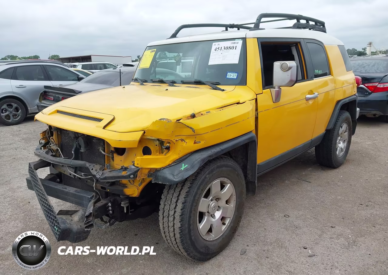 2007 Toyota Fj Cruiser VIN:JTEZU11F670001714 - 2