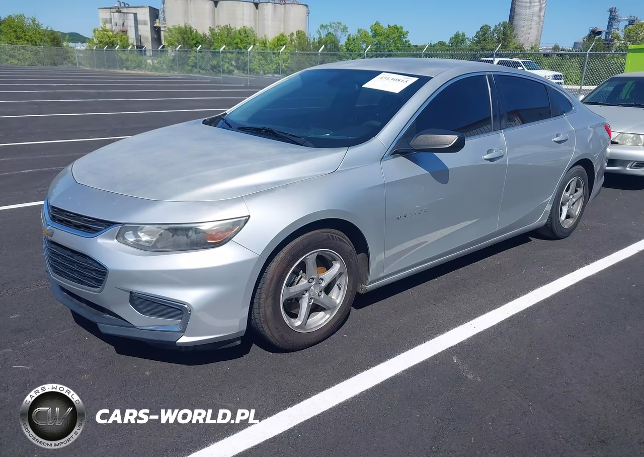 2017 Chevrolet Malibu Ls VIN:1G1ZB5ST5HF203635 - 2