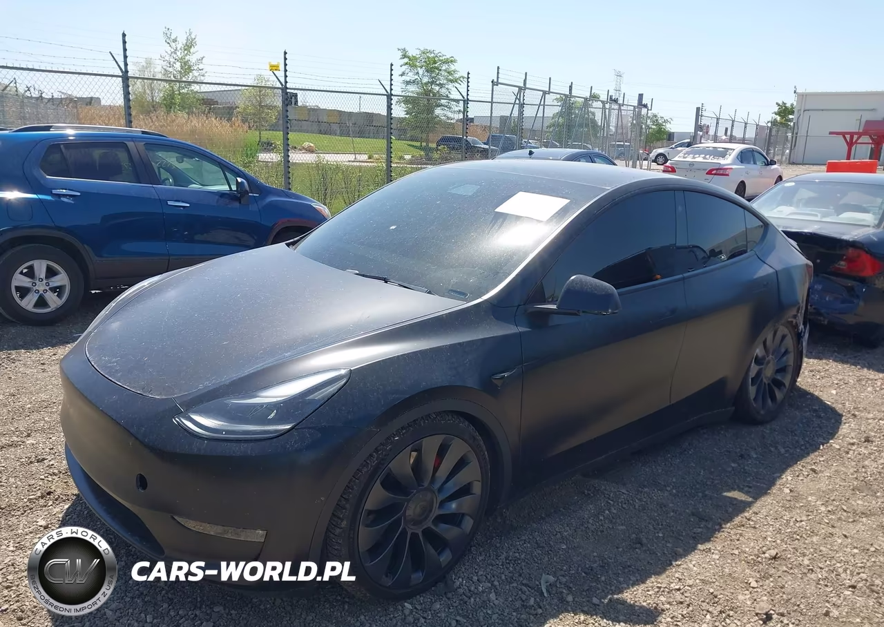 2021 Tesla Model Y Performance Dual Motor All-Wheel Drive VIN:5YJYGDEF5MF133959 - 2