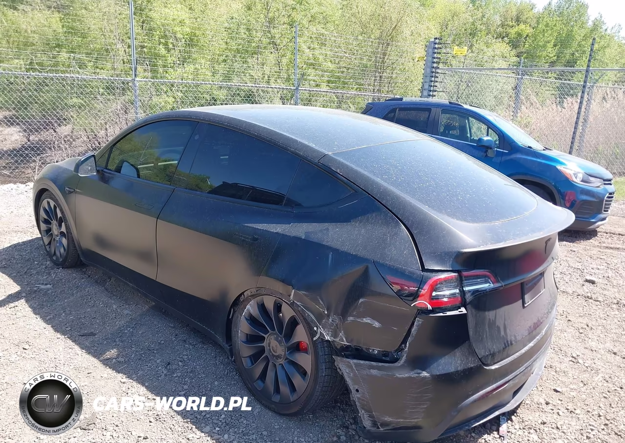 2021 Tesla Model Y Performance Dual Motor All-Wheel Drive VIN:5YJYGDEF5MF133959 - 3