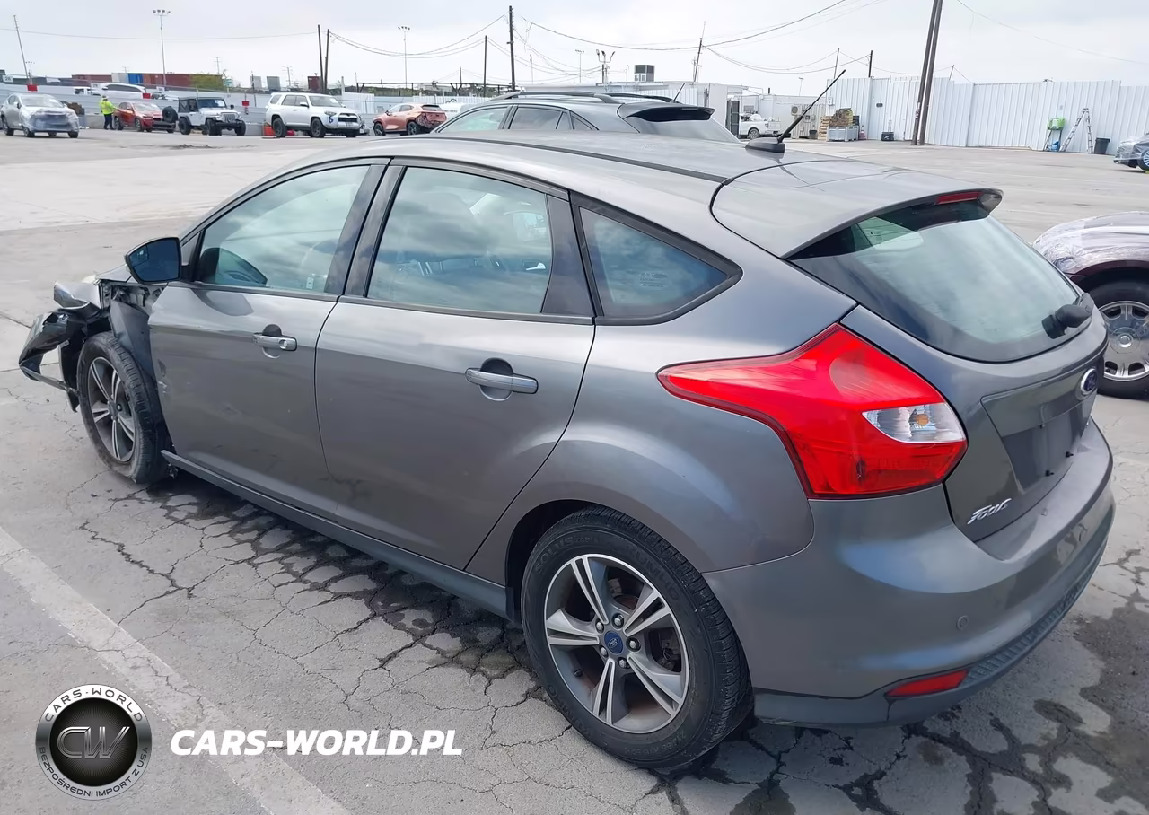 2014 Ford Focus Se VIN:1FADP3K29EL305876 - 3