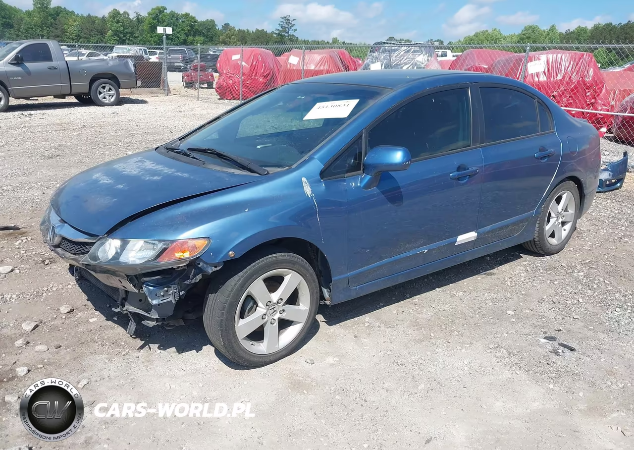 2009 Honda Civic Lx-S VIN:19XFA16649E040885 - 2