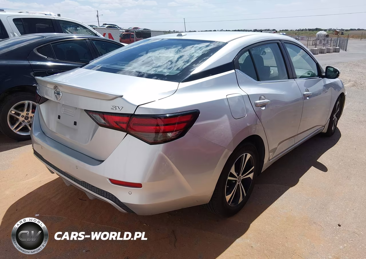 2020 Nissan Sentra Sv Xtronic Cvt VIN:3N1AB8CV5LY260489 - 4