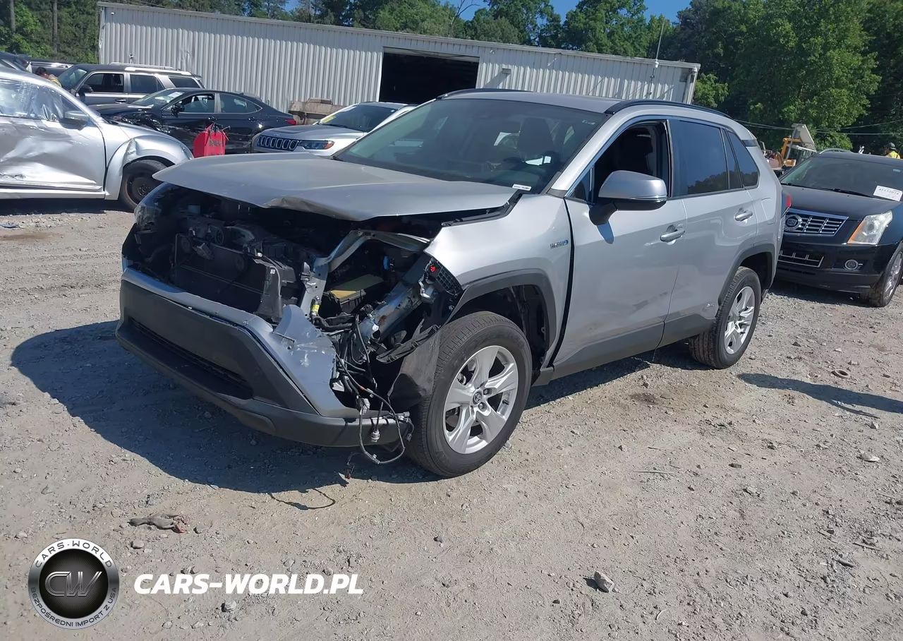 2021 Toyota Rav4 Hybrid Xle VIN:2T3RWRFV8MW114956 - 2