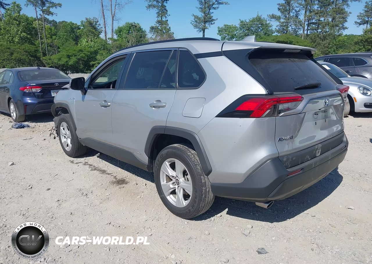 2021 Toyota Rav4 Hybrid Xle VIN:2T3RWRFV8MW114956 - 3