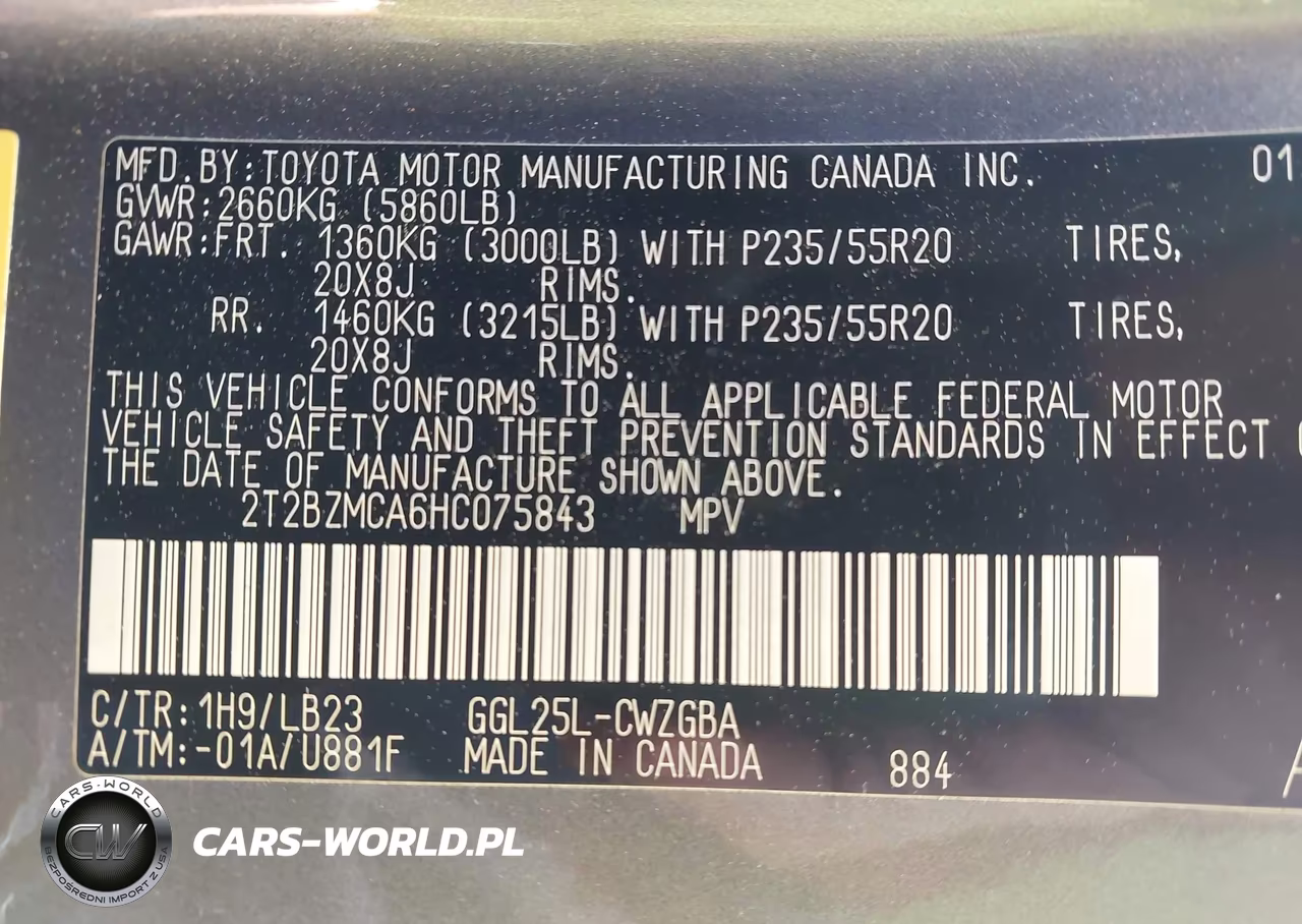 2017 Lexus Rx 350 VIN:2T2BZMCA6HC075843 - 9