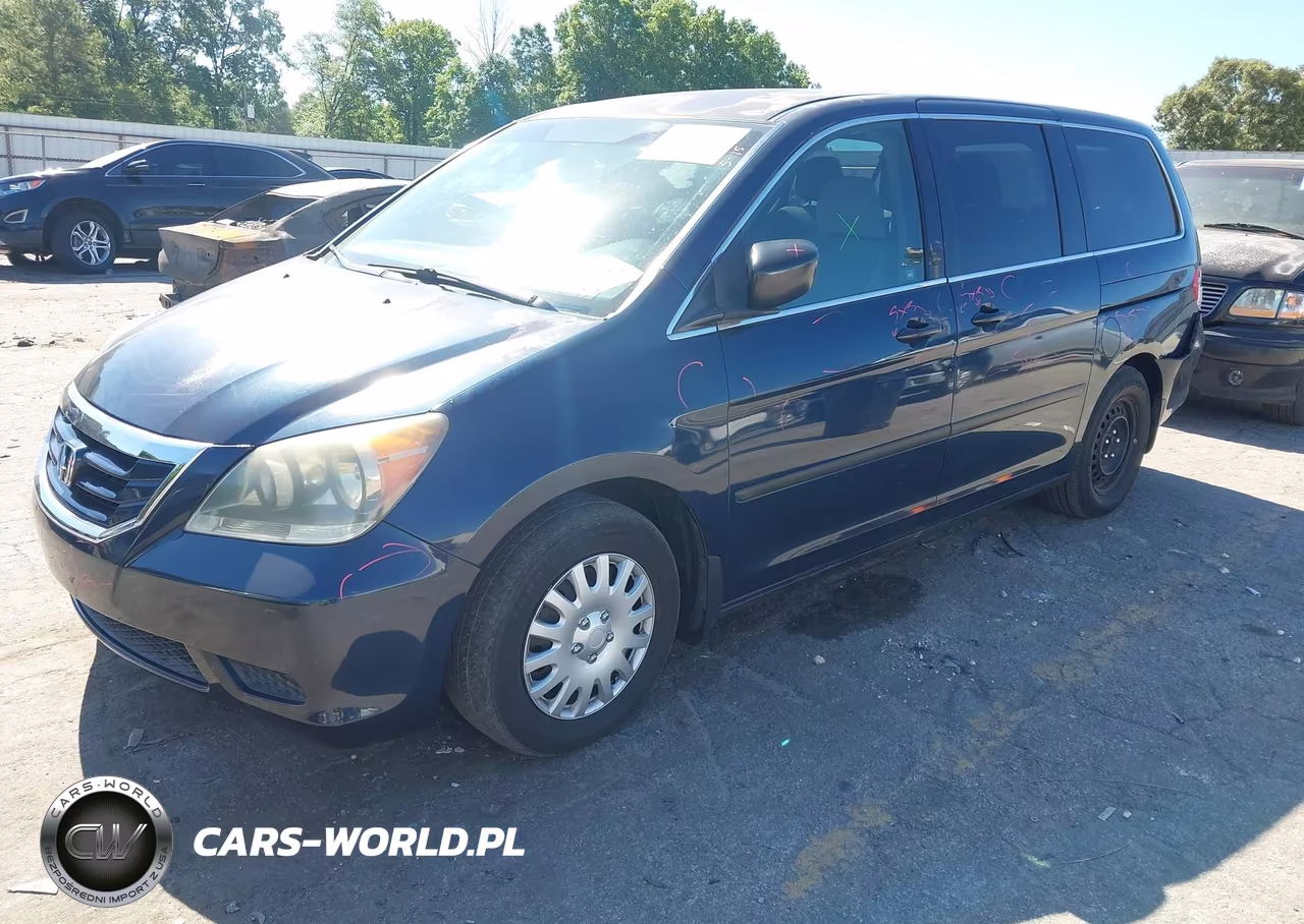 2009 Honda Odyssey Lx VIN:5FNRL382X9B058380 - 2