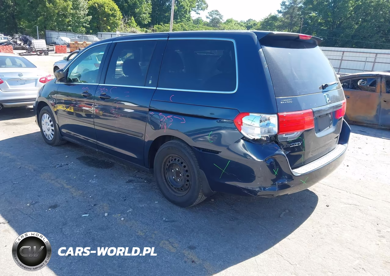 2009 Honda Odyssey Lx VIN:5FNRL382X9B058380 - 3