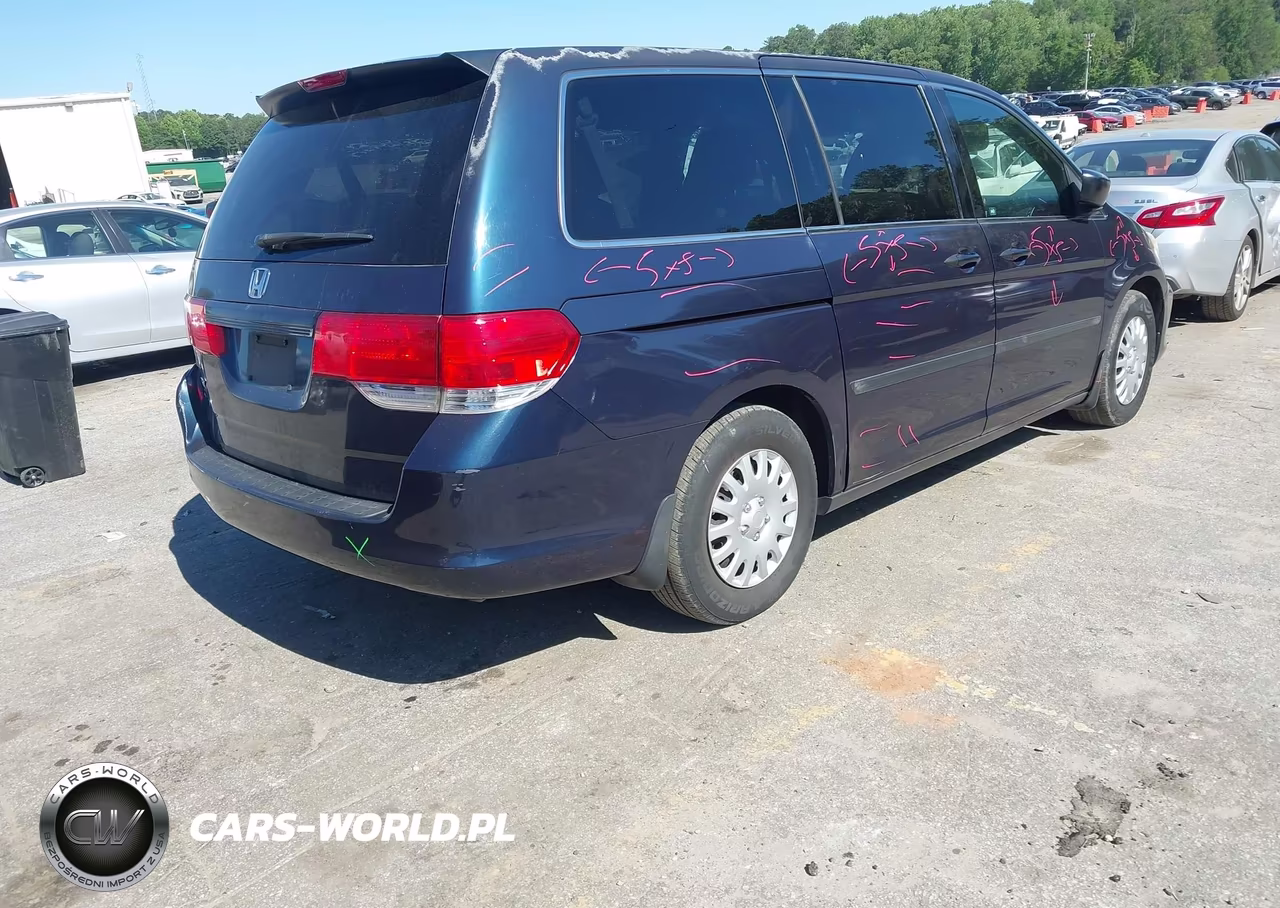 2009 Honda Odyssey Lx VIN:5FNRL382X9B058380 - 4