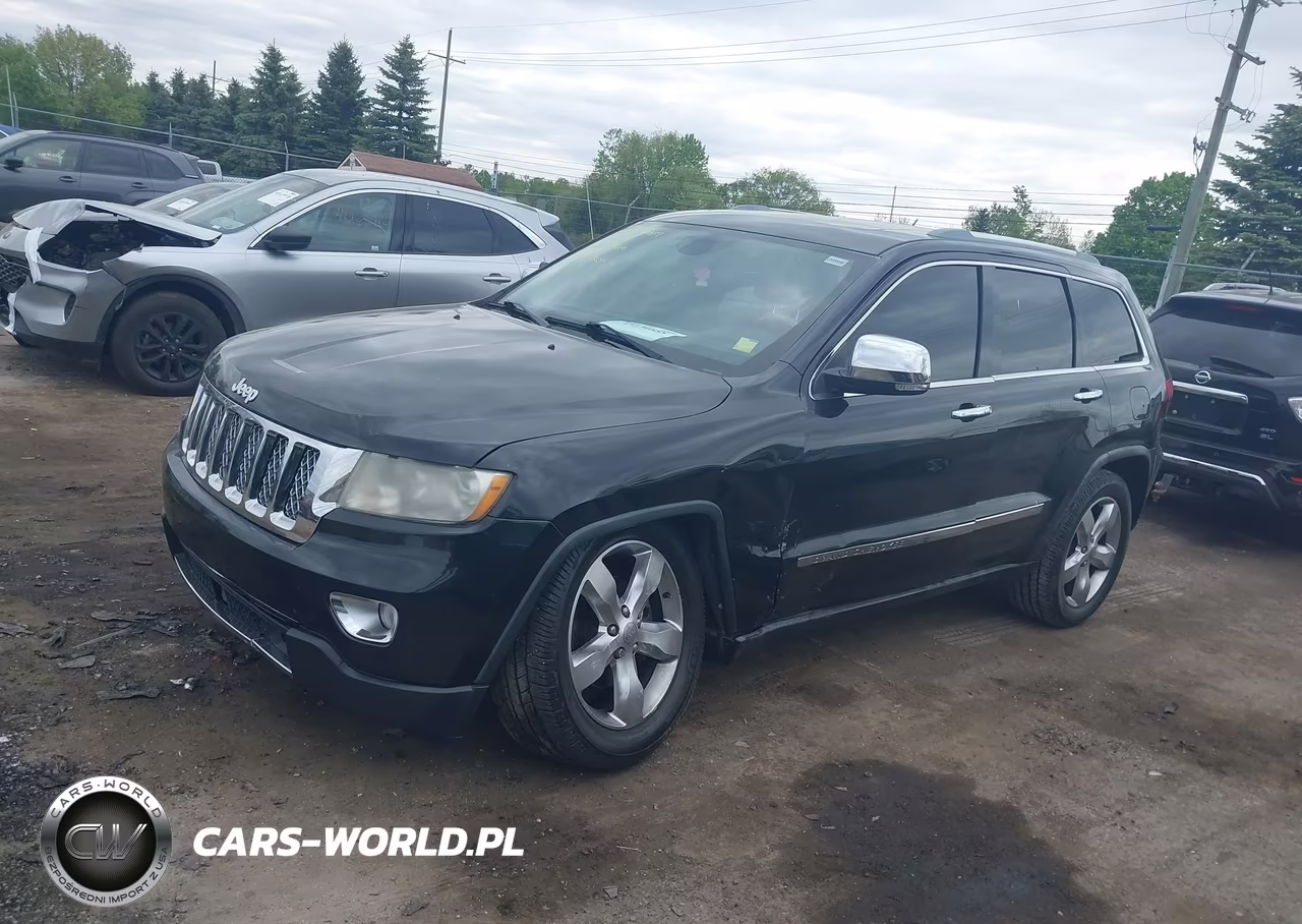 2012 Jeep Grand Cherokee Overland VIN:1C4RJFCG5CC219653 - 14