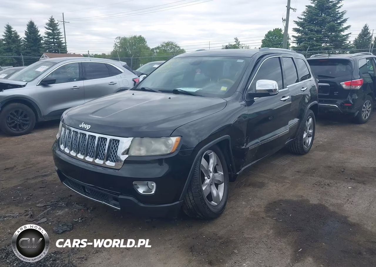 2012 Jeep Grand Cherokee Overland VIN:1C4RJFCG5CC219653 - 2