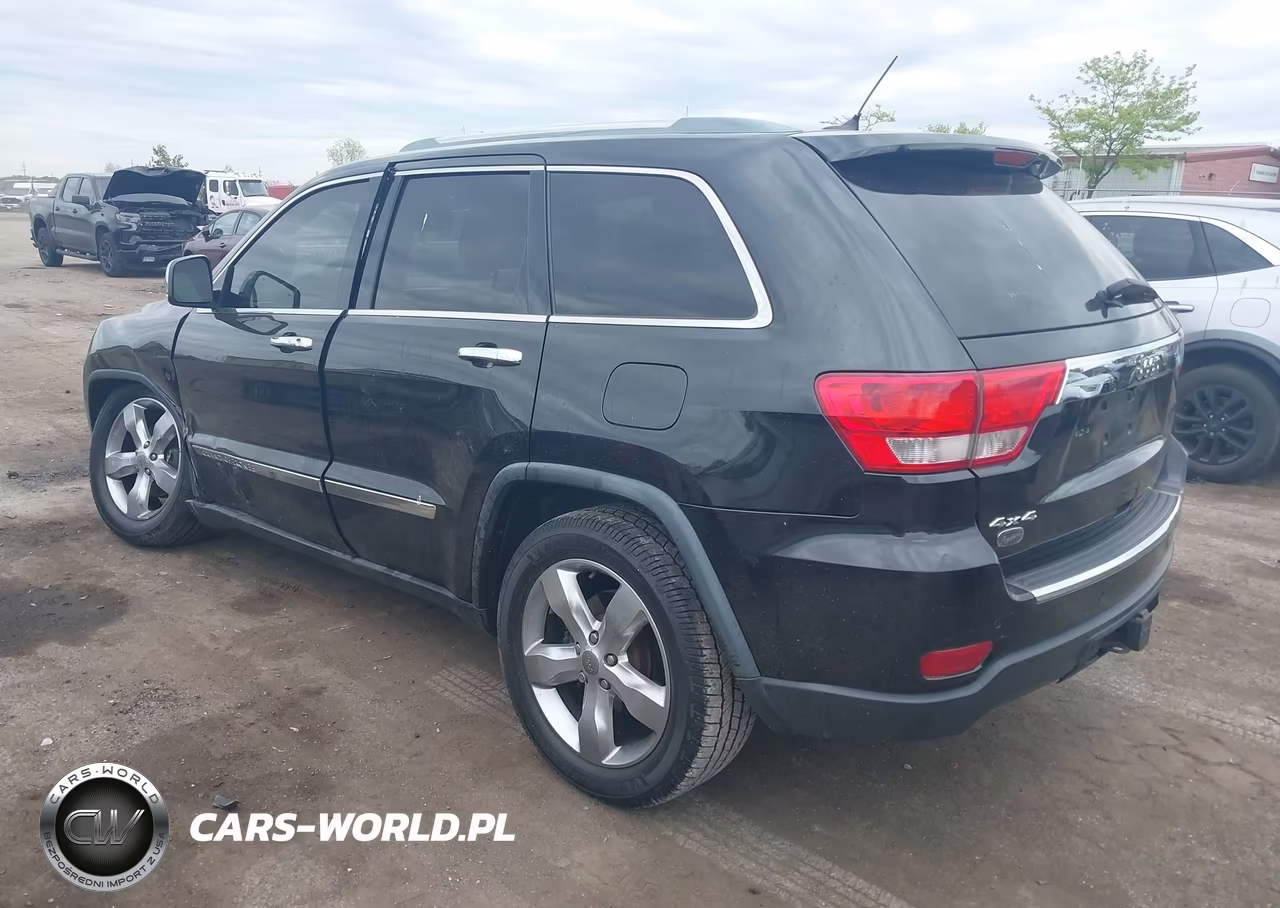 2012 Jeep Grand Cherokee Overland VIN:1C4RJFCG5CC219653 - 3