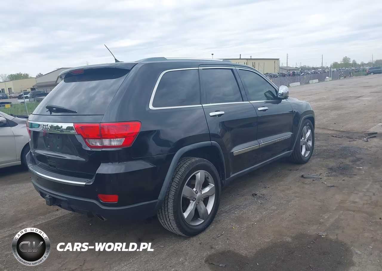2012 Jeep Grand Cherokee Overland VIN:1C4RJFCG5CC219653 - 4