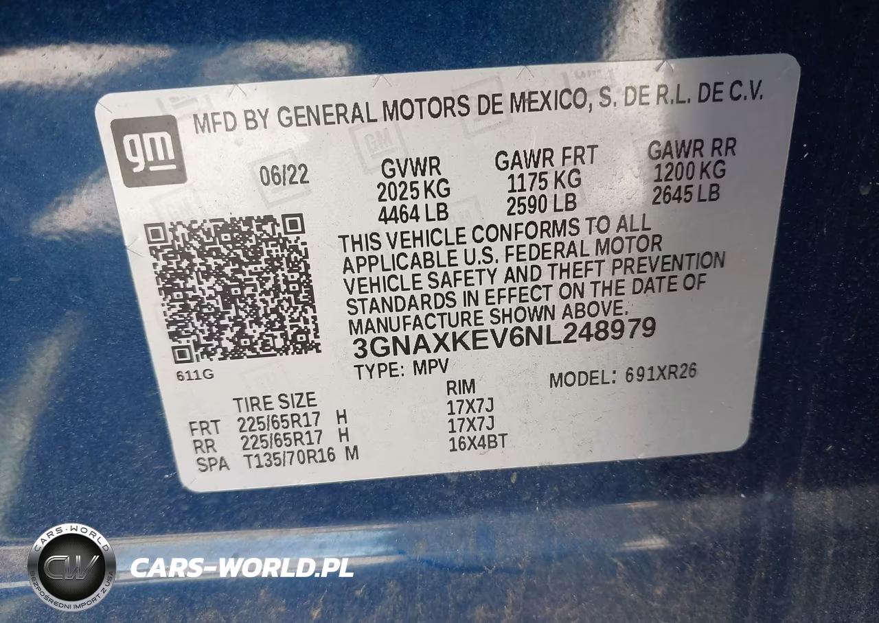 2022 Chevrolet Equinox Fwd Lt VIN:3GNAXKEV6NL248979 - 9
