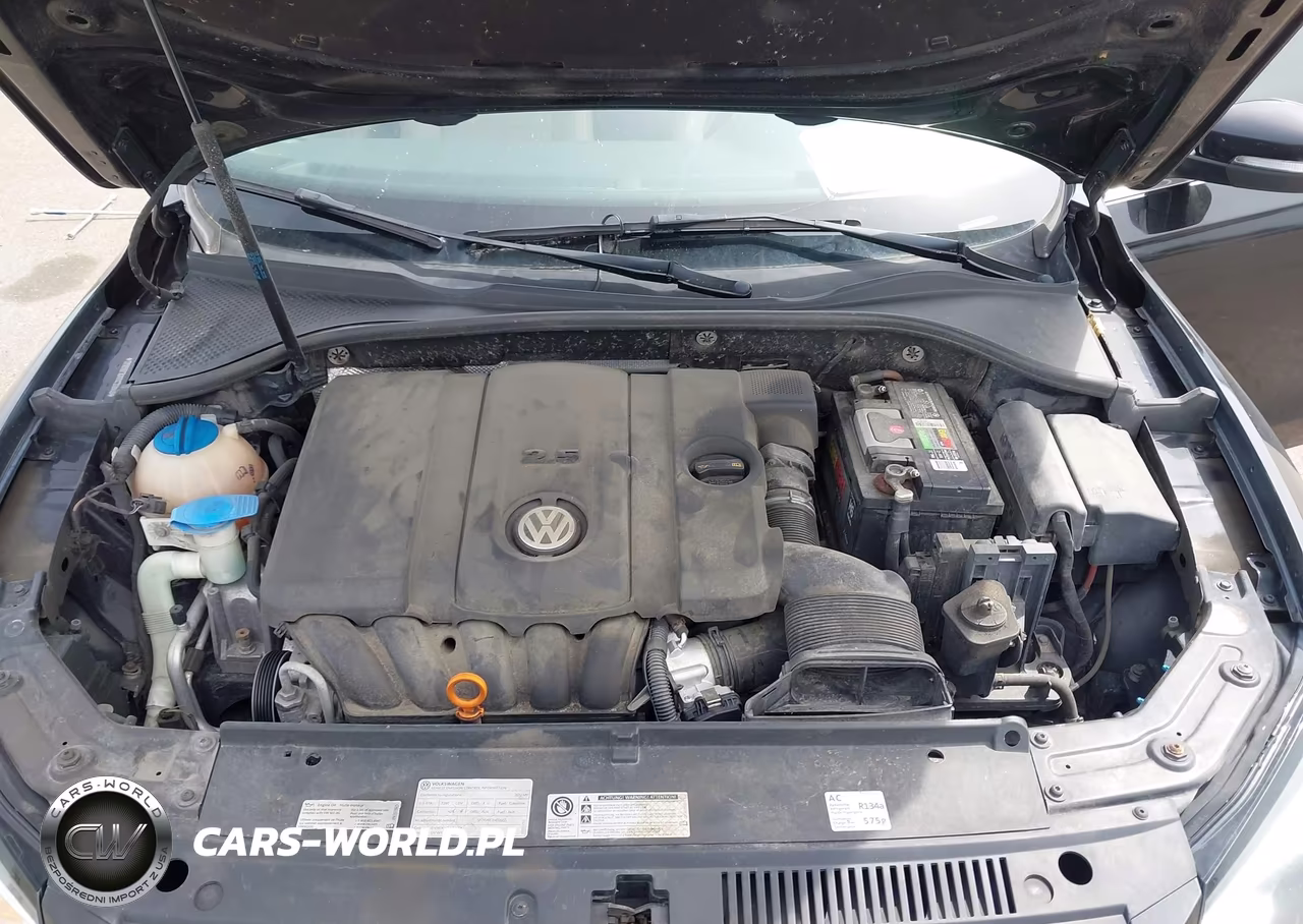 2013 Volkswagen Passat 2.5L Se VIN:1VWBH7A30DC103603 - 10