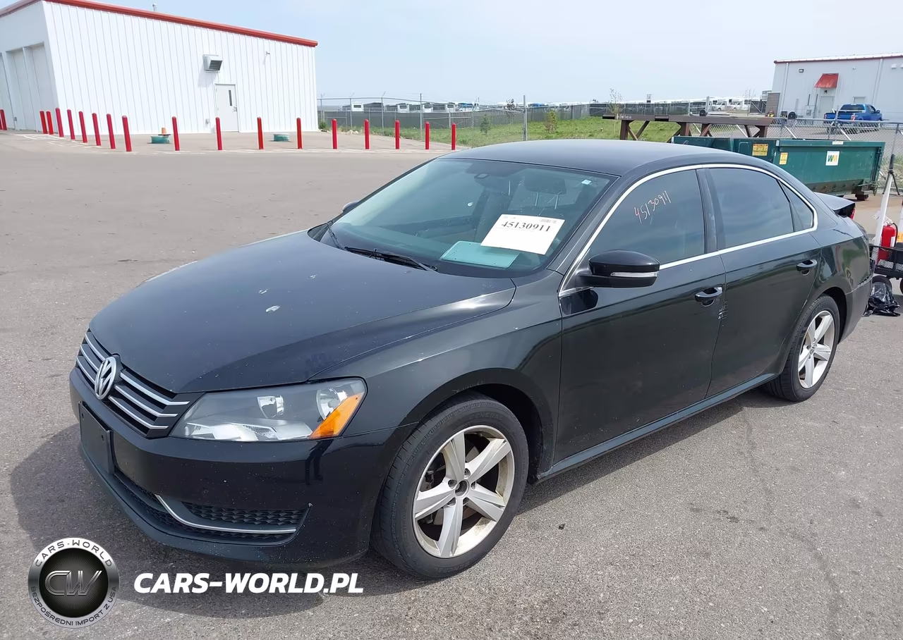 2013 Volkswagen Passat 2.5L Se VIN:1VWBH7A30DC103603 - 2
