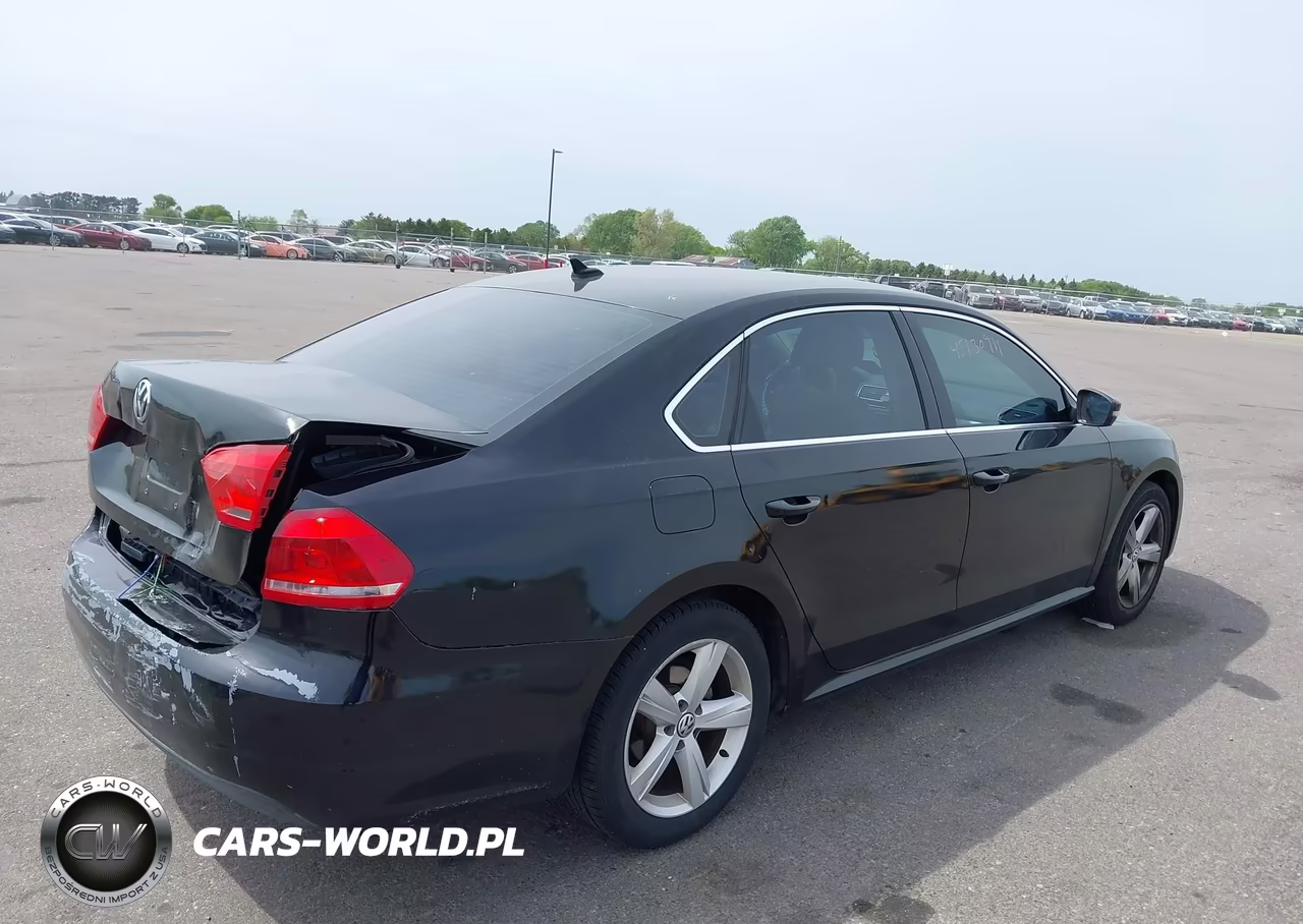 2013 Volkswagen Passat 2.5L Se VIN:1VWBH7A30DC103603 - 4