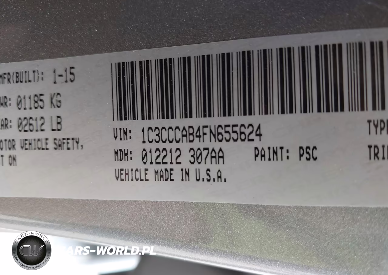 2015 Chrysler 200 Limited VIN:1C3CCCAB4FN655624 - 9