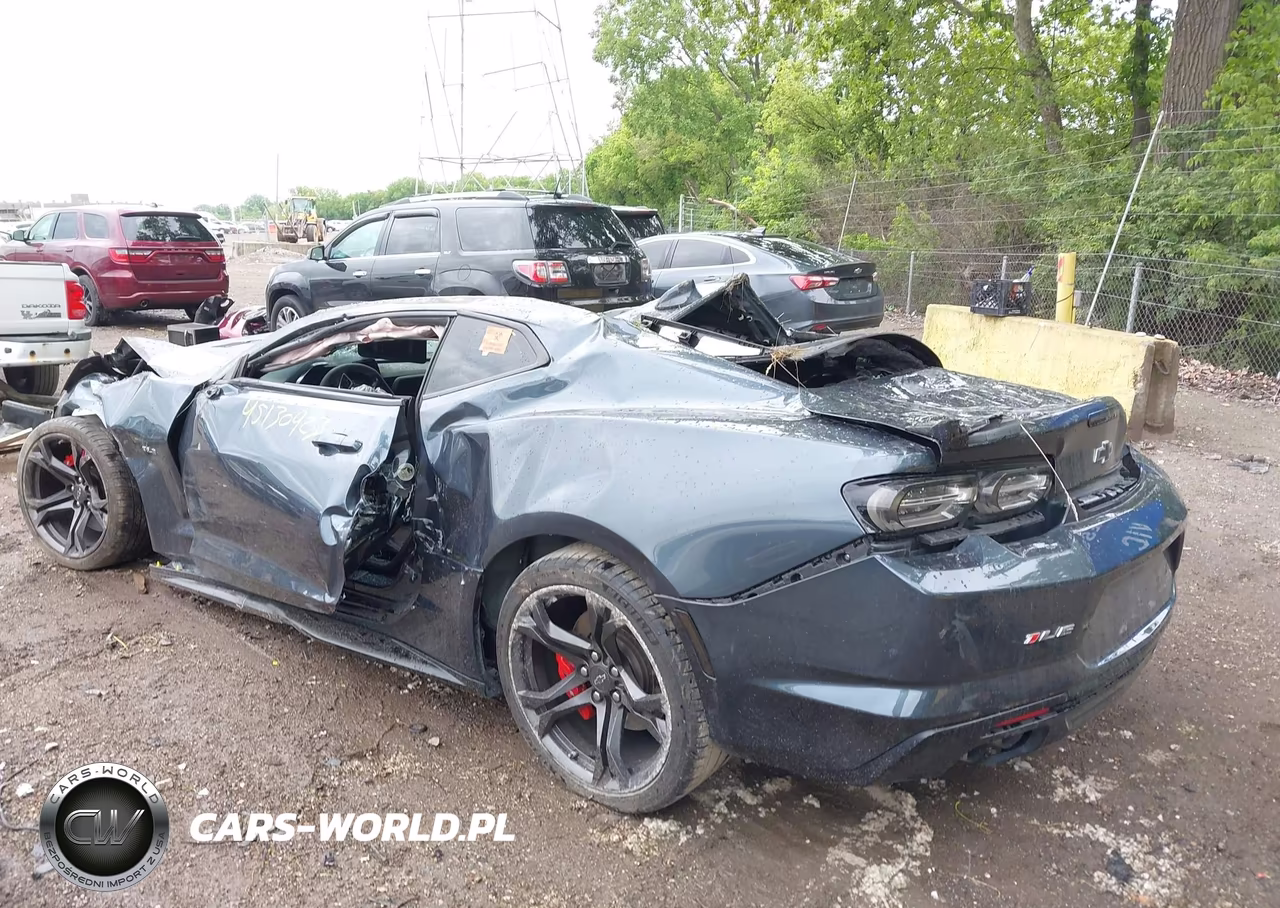 2022 Chevrolet Camaro Rwd 1Ss VIN:1G1FF1R76N0101722 - 3