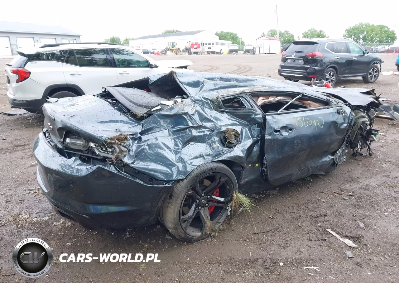 2022 Chevrolet Camaro Rwd 1Ss VIN:1G1FF1R76N0101722 - 4