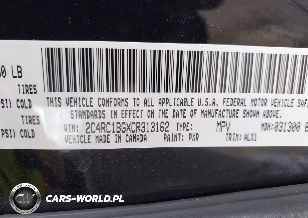2012 Chrysler Town & Country Touring VIN:2C4RC1BGXCR313162 - 9