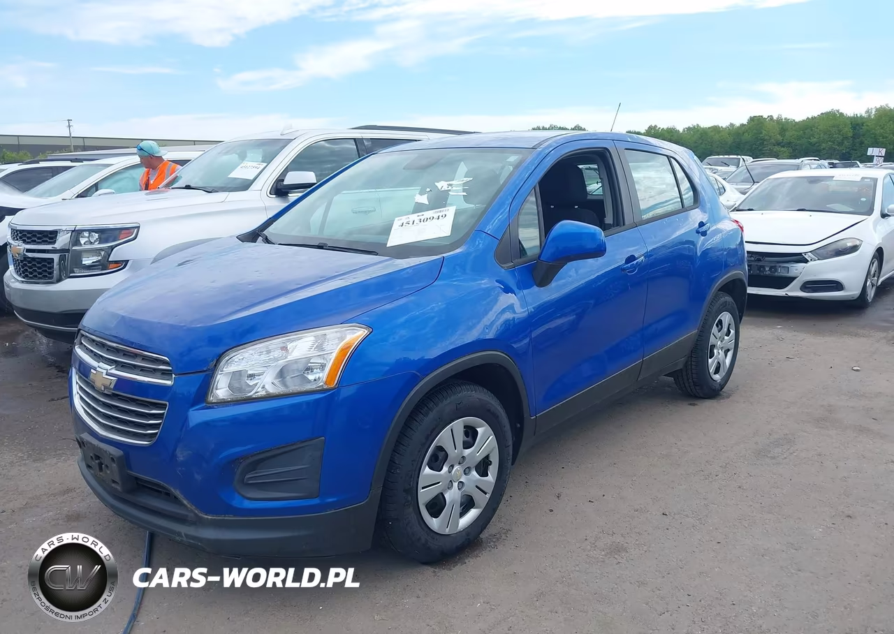 2015 Chevrolet Trax 1Ls VIN:KL7CJKSB7FB218337 - 2