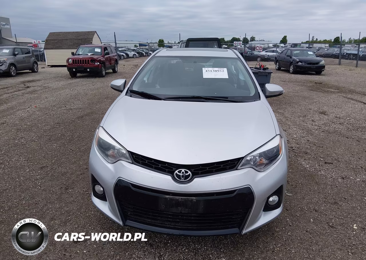 2015 Toyota Corolla S Plus VIN:5YFBURHEXFP191152 - 13